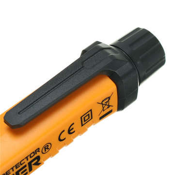 PEAKMETER PM8908C 12V-1000V Intelligent Non-contact AC Voltage Detector Tester Detecting Pen with Fl