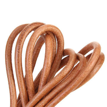 2.7m Leather Jump Ropes Adjustable Skipping Rope Fitness Training Sport