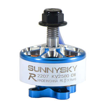 Sunnysky E-R2207 2207 1800KV 2580KV 3-4S Brushless Motor for RC Drone... (COLOR.: GREY | KV: 1800KV)