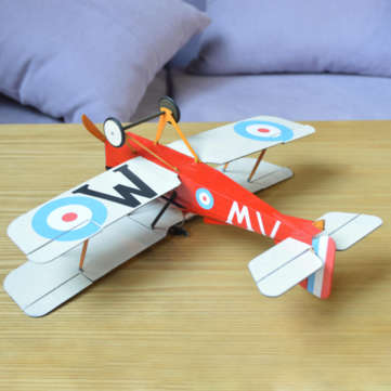 Tony Ray`s AeroModel RAF SE5a 480mm Wingspan Balsa Wood Laser Cut Biplane RC Airplane Warbird KIT