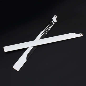 1 Pair ALZRC Carbon Fiber Main Blade For Devil 465 RIGID 480 RIGID 480 FAST X360 RC Helicopter 370mm