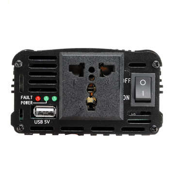 1200W Modified Sine Wave Solar Power Inverter 12/24V DC to 120/220V AC Converter