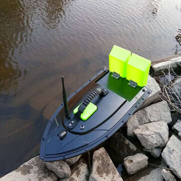 Flytec 2011 5 50cm Fishing Bait RC Boat Fish Finder 5.4km/h Double Motor Toys (COLOR.: GREEN)