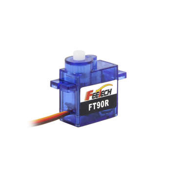 Feetech FT90R 9g 6V 1.5kg Plastic Gear Digital Micro Servo PWM 360 Degree Continu... (MODEL: 1PIECE)
