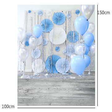 3x5ft Balloon Wall Baby Photography Vinyl Background Board Photo Studio Drops
