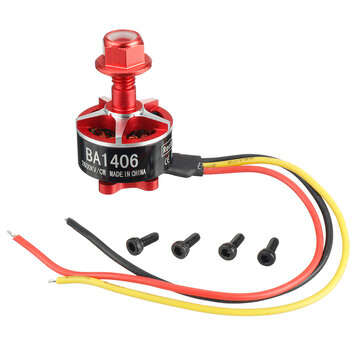 Racerstar BA1406 1406 2600KV 2-4S Brushless Motor for RC Drone 4 Inch FPV Racing Drone Multirotor ZO