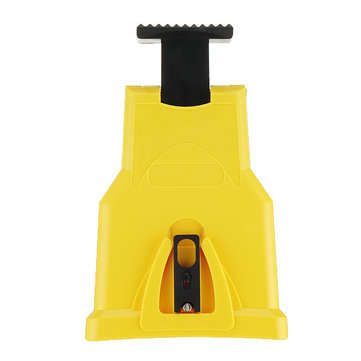Drillpro Chainsaw Teeth Sharpener with Extra Stone Chainsaw Sharpener Bar-Mount Chainsaw Chain Sharp