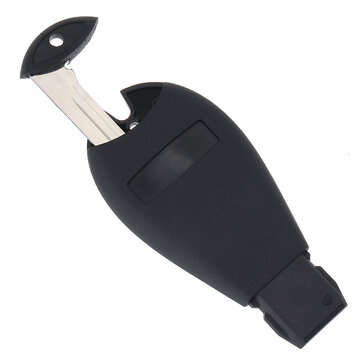5 Button Car Remote Key Fob Case + Insert Blade For Jeep Grand Cherokee/ Commander 08-12