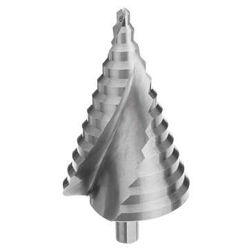 6-60mm HSS 4341 Step Drill Bit Hight Steel Speed 12 Steps Straight Flute Step Drill