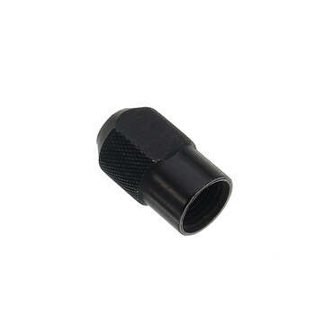 6Pcs 1-3.2mm Brass Drill Collet Chuck with M8x0.75mm Black Nut Rotary Tool Accessories