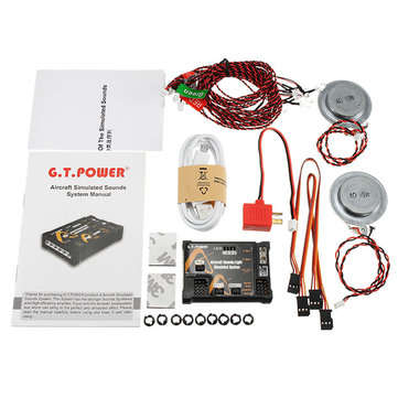 G.T.Power Aircraft Simulated Sounds Light System V2 For RC Airplane