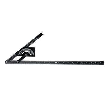Angle Ruler Angle Protractor Stainless Steel 180 Angle Finder Measure Ruler Gauge Tool 230x500mm