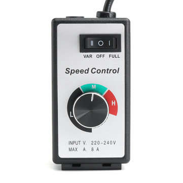 AC 220V-240V 8A Router Fan Variable Speed Controller Electric Motor Rheostat