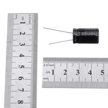 50Pcs 50v 1000uf 1000mf Electrolytic Capacitor 1000UF 50V 13x25mm