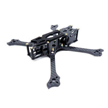 Cockroach V2 225mm Wheelbase 5mm Arm Carbon Fiber 5 Inch Frame Kit for RC Drone FPV Racing
