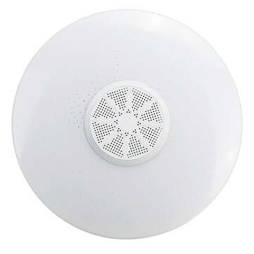 30cm Diameter Bluetooth WIFI LED Ceiling Light RGB Music Speaker Dimming Lamp APP Remote HOT