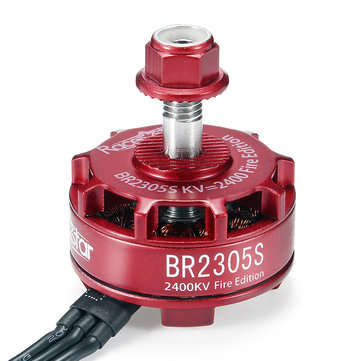 Racerstar 2305 BR2305S Fire Edition 2400KV 2-5S Brushless Motor For X210 X220 250 300 RC Drone FPV R