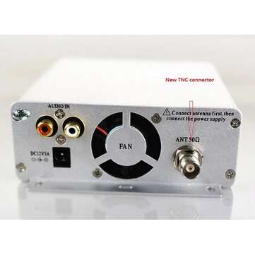 ST-15B 1.5W/15W FM Broadcast Transmitter Stereo PLL FM Radio Broadcast Stati... (TYPE: TNCCONNECTOR)
