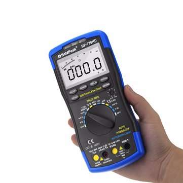 HoldPeak HP-770HD Autorange Digital Multimeter True RMS AC/DC Voltage Frequency Electrical Tester