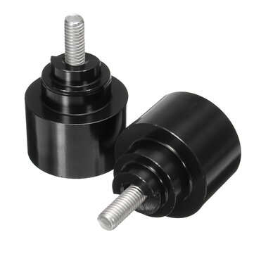 Handlebar Handlebar Ends Weight Grip Cap For Honda CBR 954 929 RR VFR800 GL1800  (COLOR.: BLACK)