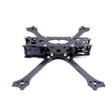Cockroach V2 225mm Wheelbase 5mm Arm Carbon Fiber 5 Inch Frame Kit for RC Drone FPV Racing
