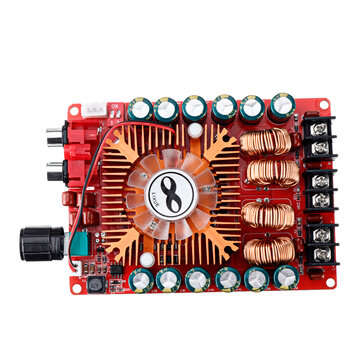 TDA7498E High-power Digital Power Amplifier Board 160W*2 Stereo BTL 220W Mono Shock Self-cooling wit