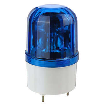 24V Road Traffic Warning Light Beacon LED Emergency Flashing Recover Safety (COLOR.: BLUE)