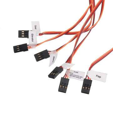 AF-model Plug Hub Power Strip Cable Wire Management Box Case for RC Model Airplane Aircraft Fixed-wi