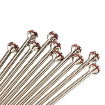 10pcs Dental Lab Polishing 2.35mm Shank Mandrel Burs Rotary Tool Dentist