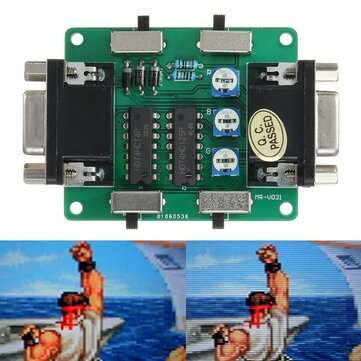 MR-V031 SLG Scanline Generator VGA Connection for Vintage Games Gamers MAME Arcade Machine