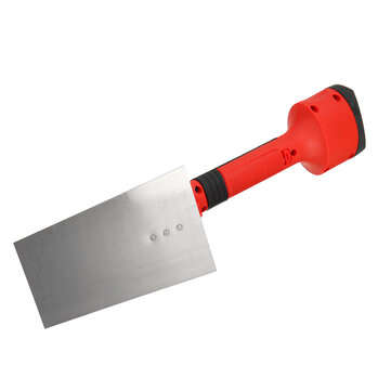 Cordless Electric Stainless Steel Trowel Rubber Handle Builders Masons Shake Plastering Tool