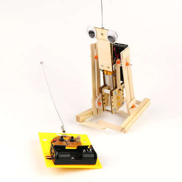 DIY Educational Remote Control Walking Robot Scientific Invention Toys