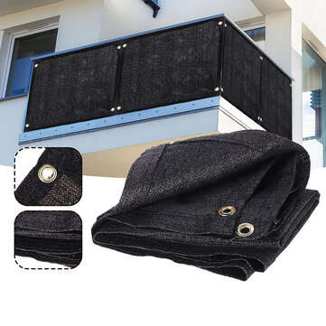 90x1/2/3/4/5cm Sunshade Cover Balcony Privacy Screen Garden Residence Fence Mesh Canopy (SIZE: S)