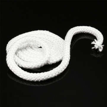 2M 12.7mm Wood Fire Stove And Heater Rope Seal Fibreglass Fiber Cloth Rope