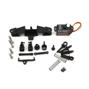 EMAX Intercepter FPV RC Car Front Wheel Shock Steering Servo Suspension Parts Kit for 1/24 Vehicles