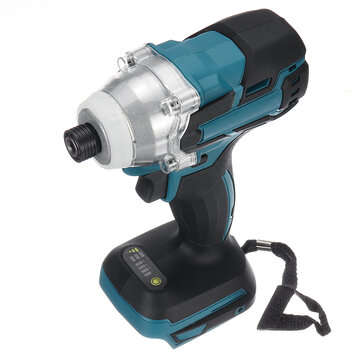 18V Cordless Brushless Impact Electric Screwdriver Stepless Speed Rechargable Wrench Driver Adapted