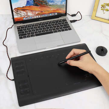 Digital Graphics Tablet Drawing Board 8192 Levels Drawing Pad Support Android Phone with Digital Pen