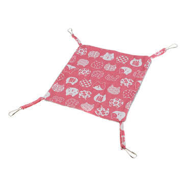 Pet Warmer Hammock Small Animal Hamster Swing Bed Hang House Toy (TYPE.: TYPE2 | COLOR: PINK)