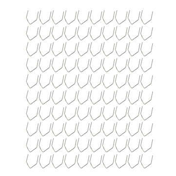 800PCS Hot Stapler Staples For Plastic Welder Automotive Plastic Repair Machine Welding Wire Car Bum