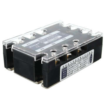 JGX-3 D4840 Three Phase Solid State Relay SSR DC-AC 40A Input 3-32VDC 24-480VAC