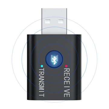 USB bluetooth Adapter Audio Transmitter Receiver Mini Stereo Wireless Adapter for Computer PC