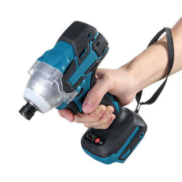18V 520N.m Cordless Brushless Impact Drill Driver Electric Screwdriver Drill Stepless Speed Change S