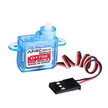 AFRC D1706 Micro 3.7g Coreless Digital Servo For RC Helicopter Airplane Robot (PLUG: FUTABAPLUG)