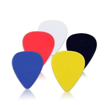 5PCS 0.50mm ABS Guitar Picks for Acoustic Guitar Bass Ukulele