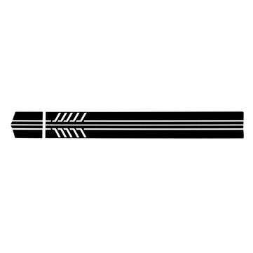 Roof Sport Side Stripes Car Decal Stickers For Mercedes Benz W117 C117 X117 CLA AMG
