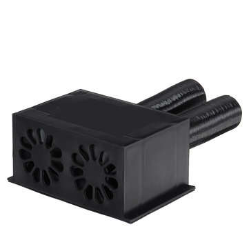 600W Car Heater Heating Defroster Fan with 2 Extensible Hoses for 12V/24V Vehicles (VOLTAGE: 24V)
