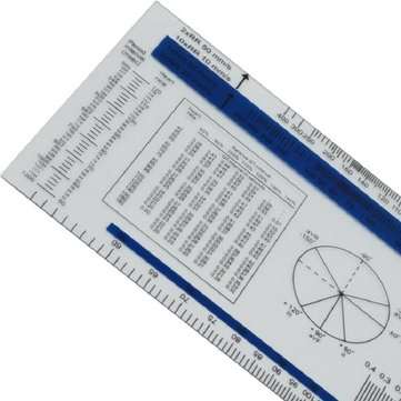 New PVC ECG Ruler Medical Ruler ECG Medical Caliper Electrocardiogram Divider