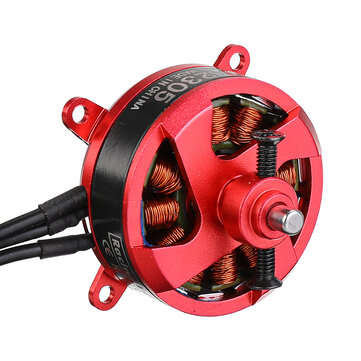 Racerstar RC Brushless Motor BA2305 1600KV Support 1S 2S 3S 8060 9050 Prop for Fixed Wing RC Airplan