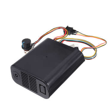 PWM DC Motor Speed Controller Max 60A CW CCW Digital Display 0~100% Adjustable Drive Module Build in