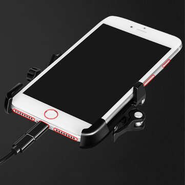 BIKIGHT 63.3-93.6mm Bike Phone Holder Aluminum 360 Rotation Bicycle Handlebar Phone Navigation Mou